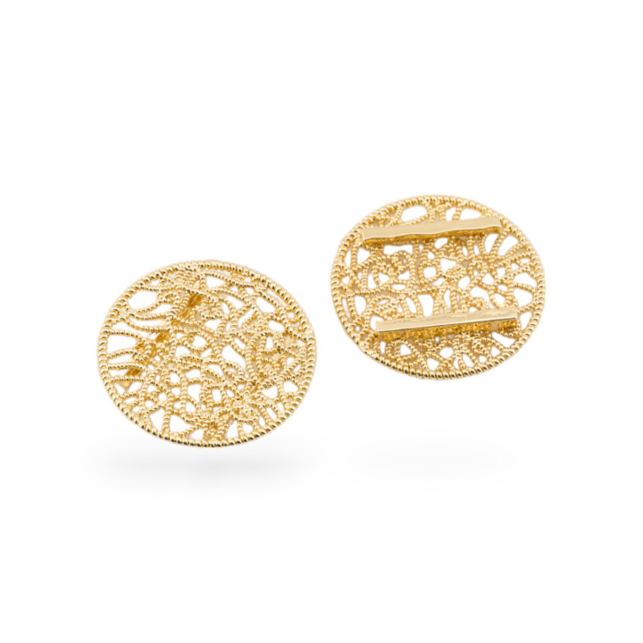 Zentrale Komponente Multiwire Rund Bronze 50mm 5 Stück Golden