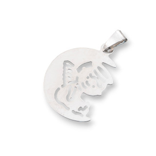 925 Silver Filigree Angel Pendants19x32mm