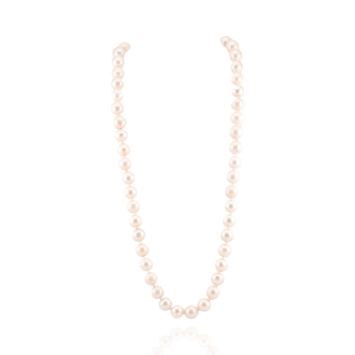 Collana Di Perle Di Fiume Barocche 13-14mm 70cm