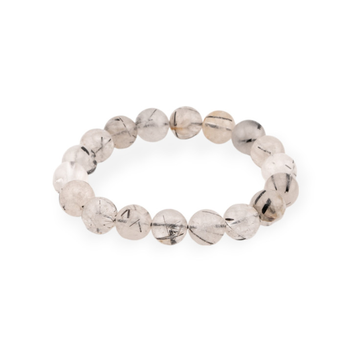 Bracciale di Quarzo Rutilato 11 mm