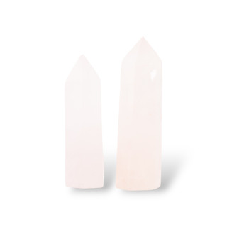 Obelisco Di Quarzo Rosa (PJL) Peso 80-90gr