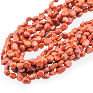 Diaspro Rosso Sasso Burattato 6x8mm