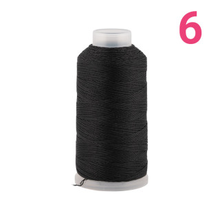 Filo Di Poliestere Intrecciato Diamantato Per Macrame' E Ricamo Misura 6 - 1 Bobina 80mt