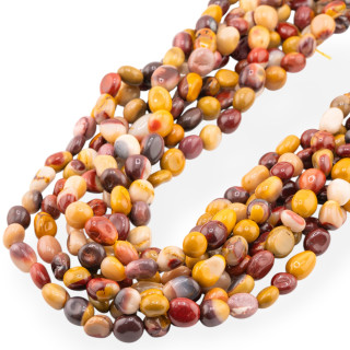 Mokaite Sasso Burattato 8x10mm