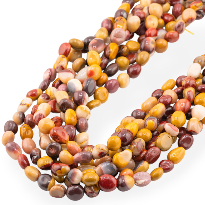 Mokaite Sasso Burattato 8x10mm