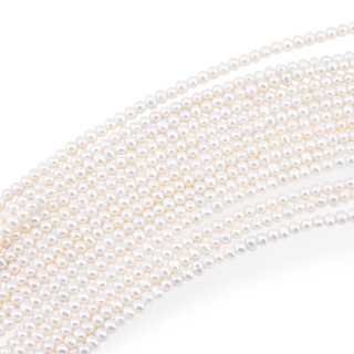 Perle di Fiume Microperle Tondo AAA 3-3,5mm