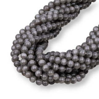 Occhio Di Gatto Grigio Tondo Liscio  8mm