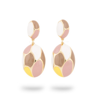 Orecchini Bijoux Smaltato Collezione Isabella 1 Coppia