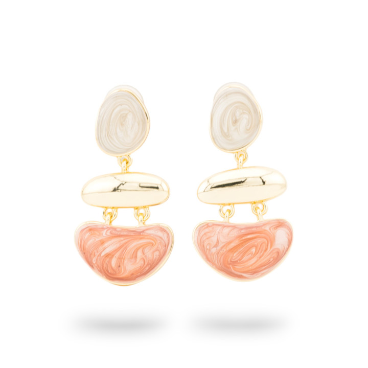 Orecchini Bijoux Smaltato Collezione Isabella 1 Coppia