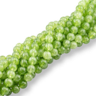 Giada Peridoto Tondo Liscio 12mm