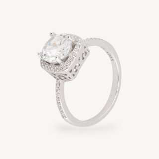 Anello Gioiello In Argento 925 Con Pietra Incastonata