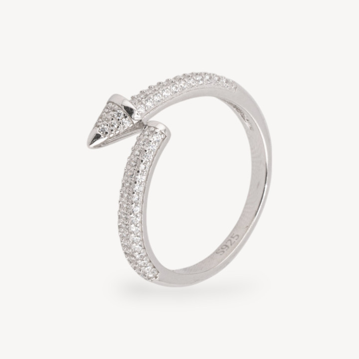 Anello Gioiello In Argento 925 Con Pietra Incastonata MOD99452