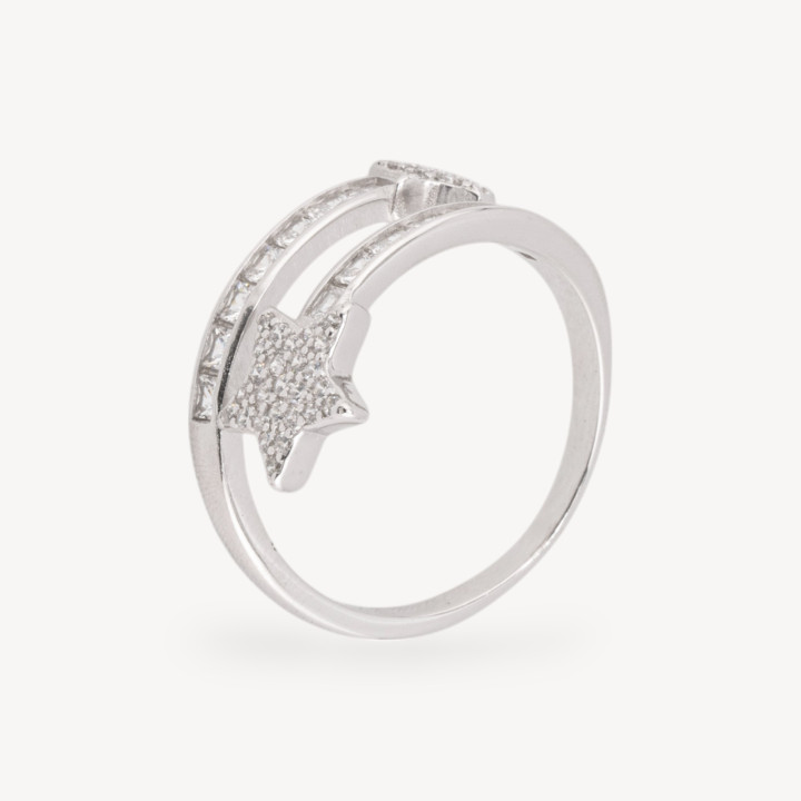 Anello Gioiello In Argento 925 Con Pietra Incastonata