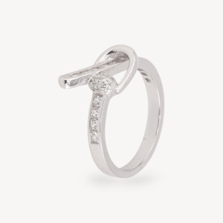 Anello Gioiello In Argento 925 Con Pietra Incastonata