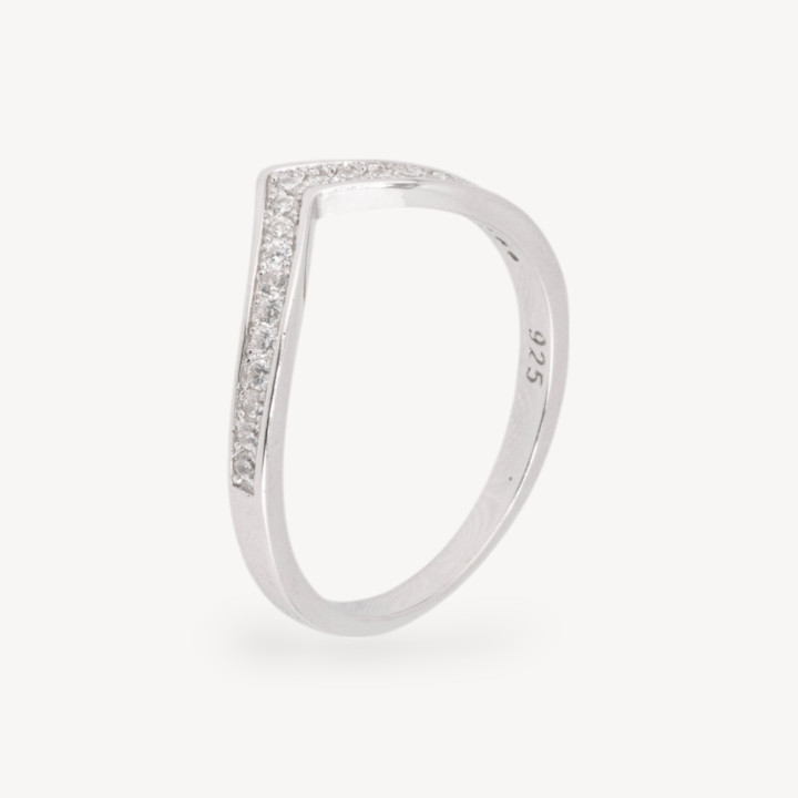 Anello Gioiello In Argento 925 Con Pietra Incastonata