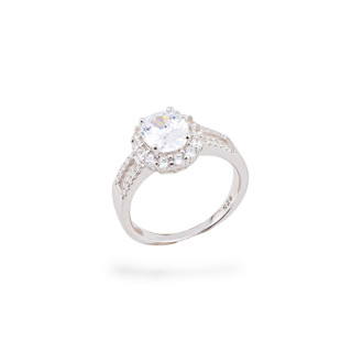 Anello Gioiello In Argento 925 Con Pietra Incastonata