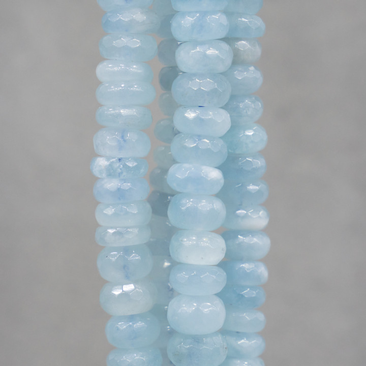 Aquamarine First Choice Rondelle ακανόνιστης όψης 13x06mm