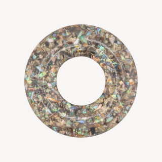 Componente Di Resina Con Mosaico Madreperla 6,5cm MOD2