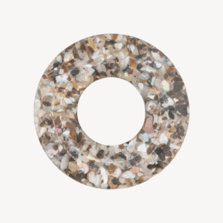 Componente Di Resina Con Mosaico Madreperla 6,5cm MOD4