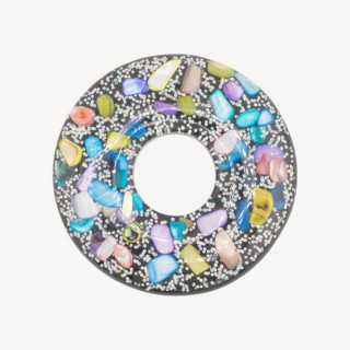 Componente Di Resina Con Mosaico Madreperla 6cm MOD3