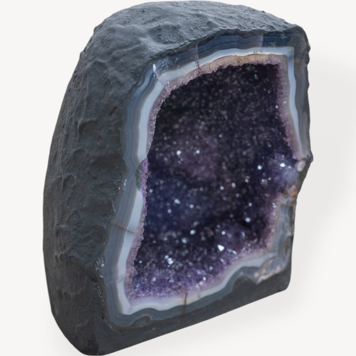 Geode di Ametista Naturale 20x23cm peso 11.05kg