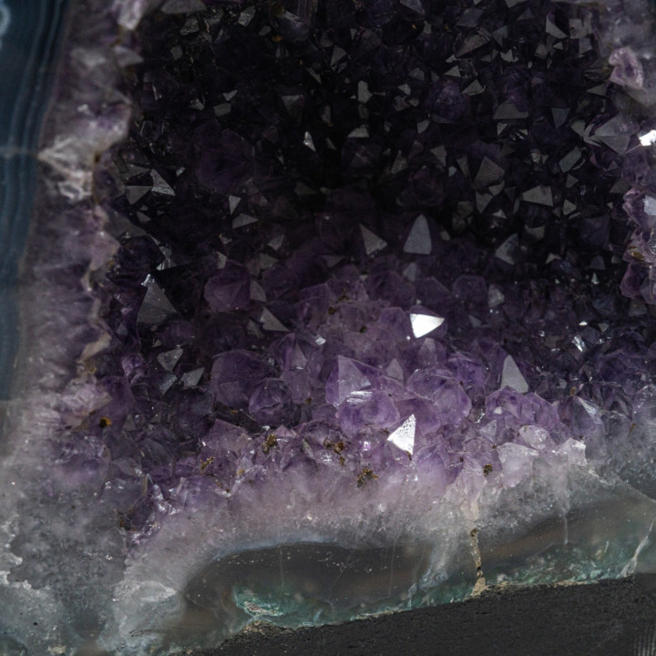 Geode di Ametista Naturale 19.5x20cm peso 6.76kg