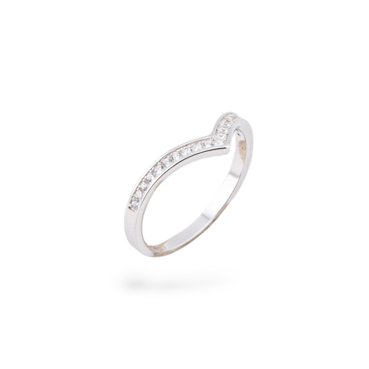 Anello Gioiello In Argento 925 Con Pietra Incastonata