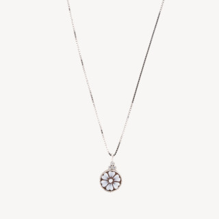 Collana Con Pendente In Argento 925 Con Cammeo Italiano Artigianale 9mm