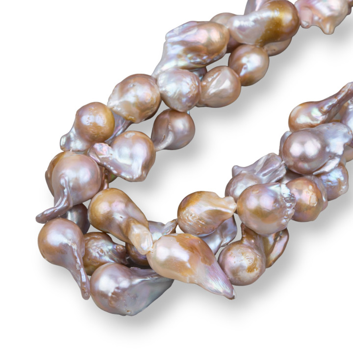 Perle Di Fiume Barocche A Goccia (AHW)  80-90gr