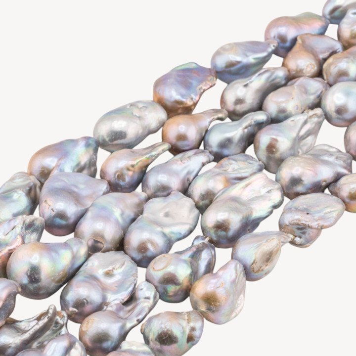 Perle Di Fiume Barocche A Goccia (FSL) 100-110gr