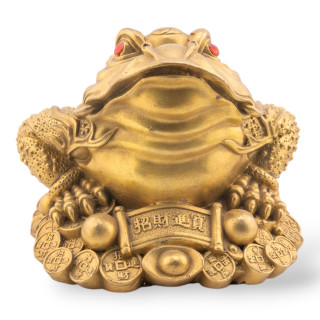 Soprammobile Statua Di Ottone Animalier 14x11cm