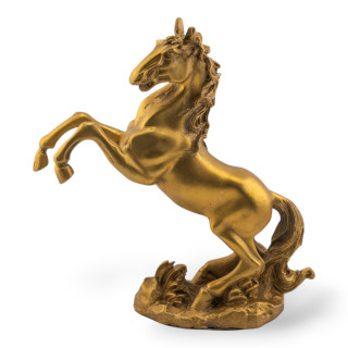 Soprammobile Statua Di Ottone Animalier 21x18cm