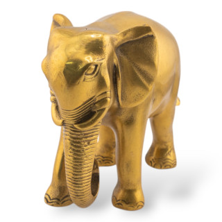 Soprammobile Statua Di Ottone Animalier 9x10,5cm