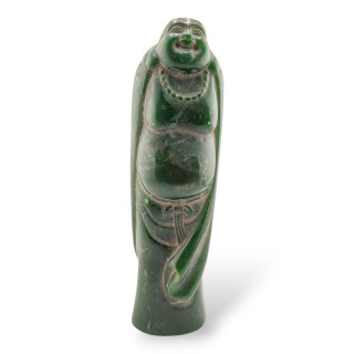 Soprammobile Statua Di Giada Giadeite Verde 18cm