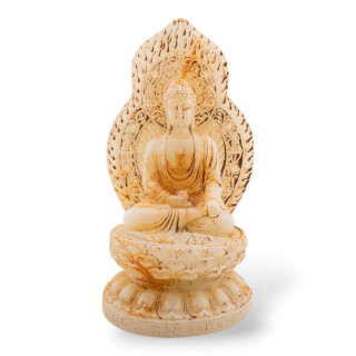 Soprammobile Statue Di Giada Giadeite Inciso A Mano 18cm