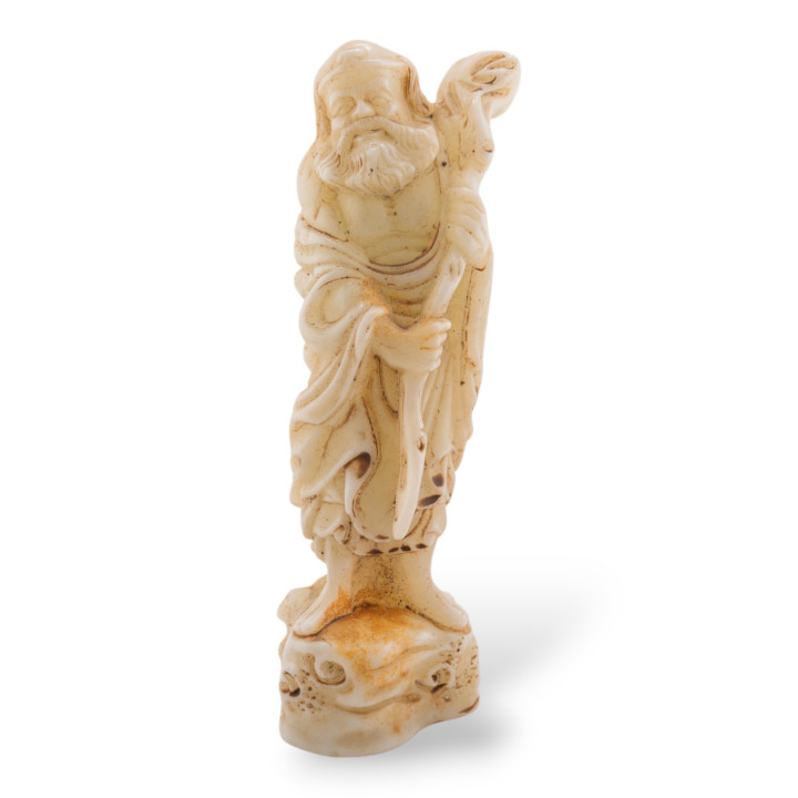 Soprammobile Statue Di Giada Giadeite Inciso A Mano 20cm