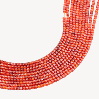 Zirconi Cubi Taglio Rigido 2mm Arancio Corniola