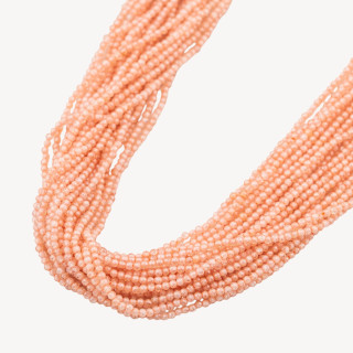 Zirconi Perline Sfaccettate 2mm Champagne