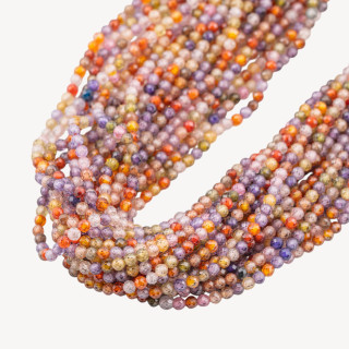 Zirconi Perline Sfaccettate 3mm Multicolor
