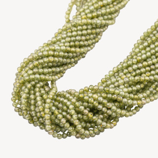 Zirconi Perline Sfaccettate 3mm Peridot