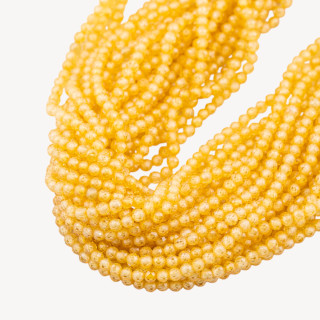 Zirconi Perline Sfaccettate 3mm Topazio Giallo