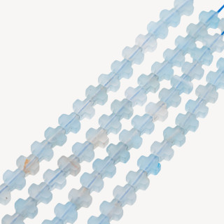 Acquamarina Croce 8mm