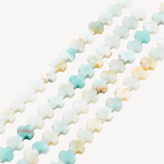 Amazonite Multicolor Croce 8mm