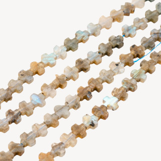 Labradorite Croce 8mm