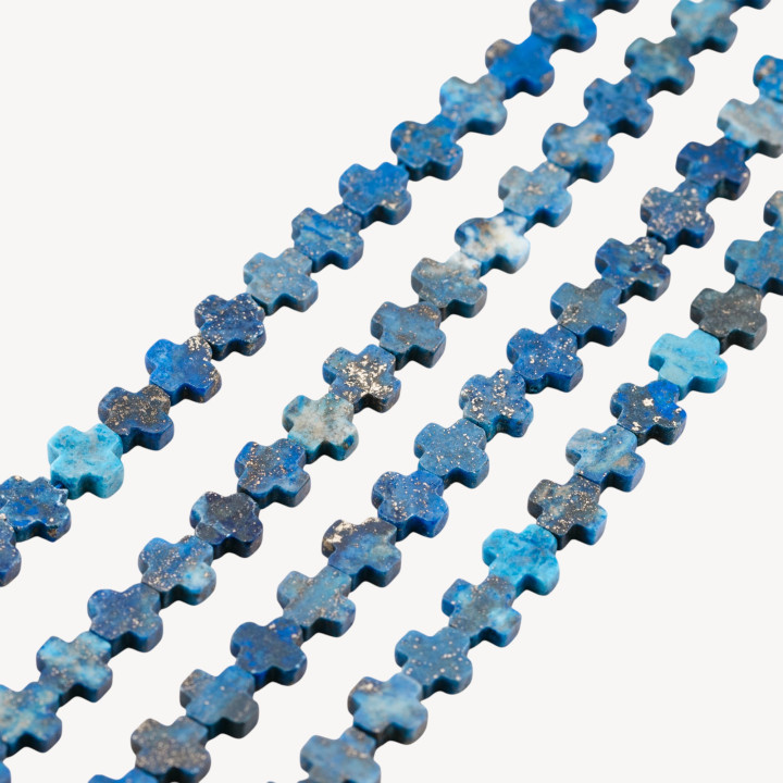 Lapislazzuli Croce 8mm