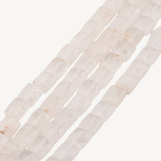 Cristallo Di Rocca Rettangolo Piatto Sfaccettato Taglio Rigido 8x10mm