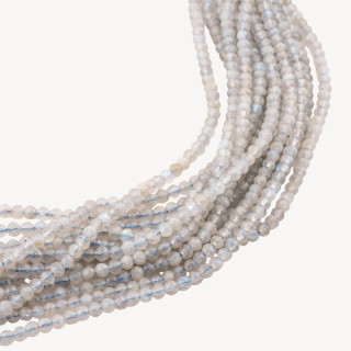 Labradorite Perlina Tonda Sfaccettata Diamond Cut 3,6mm