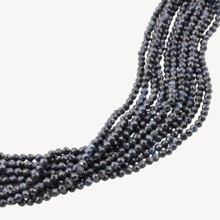 Zaffiro Perlina Tonda Sfaccettata Diamond Cut 3mm