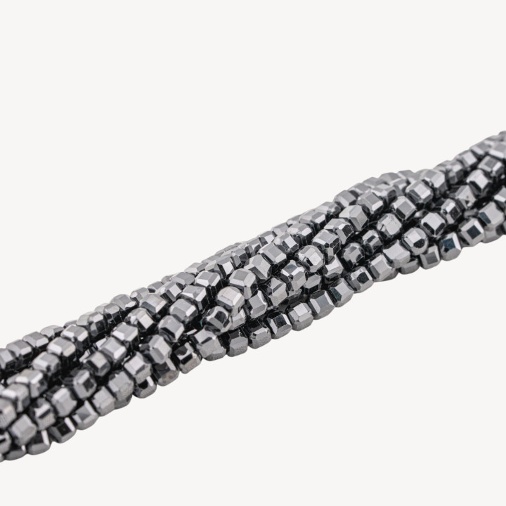 Zirconi Cubi Taglio Rigido 3mm Nero Jet