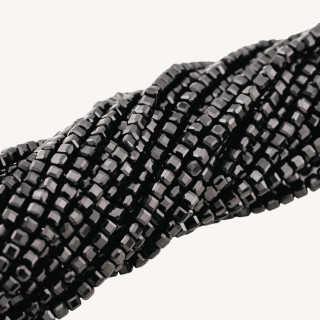 Zirconi Cubi Taglio Rigido 3mm Nero Jet